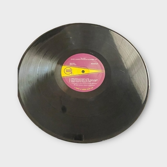 Rick James Presents Bobby M Vinyl Record - Picture 5 of 5